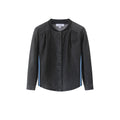 Black Denim Long Sleeve Shirt